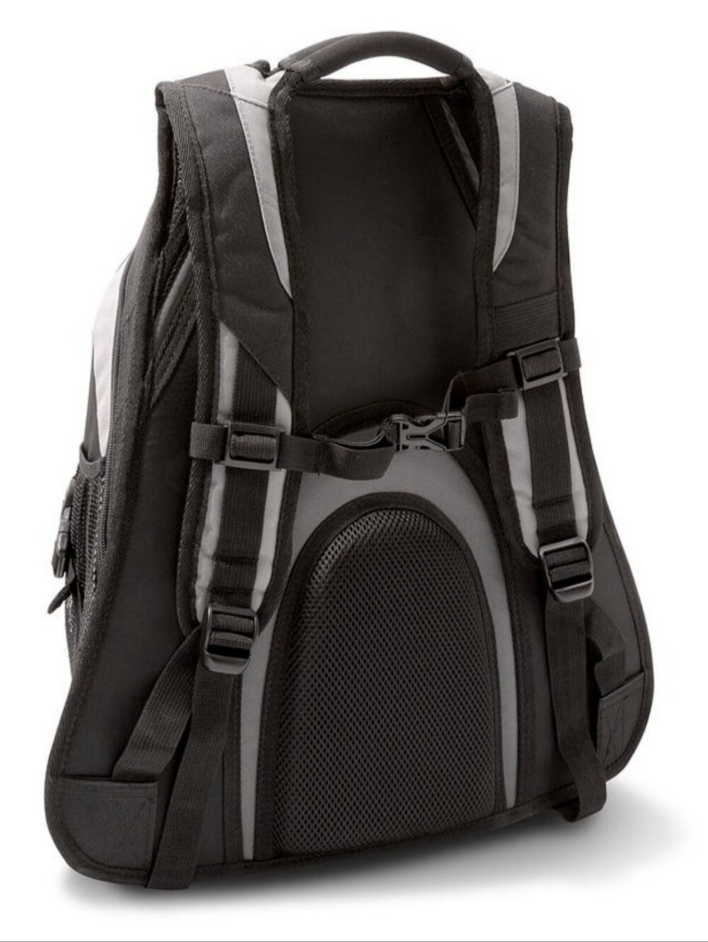 Motion Pro Black and Grey Men's Backpack Laptop Lightweight - Picture 2 of 6
